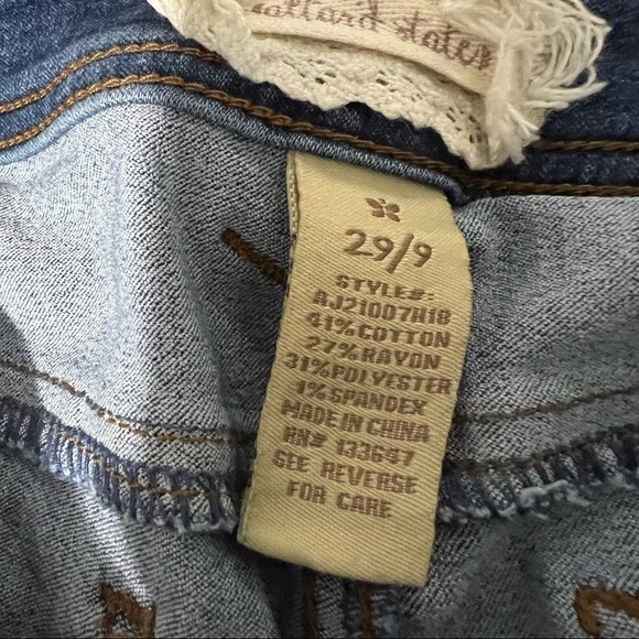 Altar'd States Plain Jane Wash  Straight Leg Jeans - Size: 29/9 - Picture 7 of 7